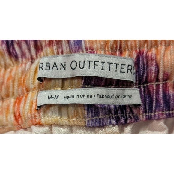 Urban Outfitters Corduroy Penelope Joggers Womens‎ Medium Tie Dye Print Pants - Picture 9 of 10